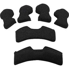 89022-00001 100% Cheek Pads For Trajecta Bicycle Helmet - Thin Black