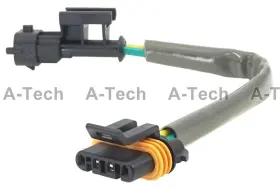 0833 A-tech Ls 6 Inch Alternator Adapter Harness 2 Pin High Amp Vehicle To 4
