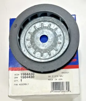 1984430 Acdelco Alternator Cooling Fan Gm Chevy Pontiac Buick Nos Delco 12si Series