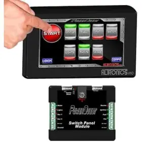 Pqswp-16 Altronics Powerquest Switch Panel 8 Inch X 5 3/4 Screen Housin