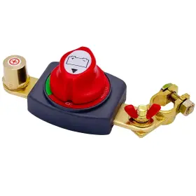 Am-cbs01cp Ampper Battery Disconnect Switch 12v-48v For Marine Rv Car - Power Cut Off Terminal