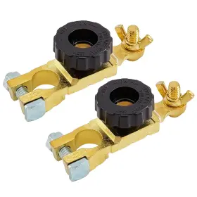 Am-cbs21b01 Ampper Top Post Battery Disconnect Switch 12v Quick Cut Of
