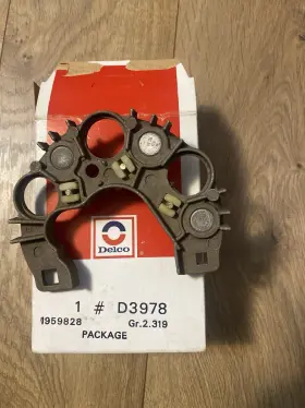 1959828 Amsco 1963-72 Chevy Corvette Camaro Delco Alternator Diodes Positive Rectifier