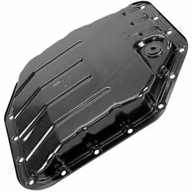 113687 Apdty Transmission Oil Pan With Drain Plug