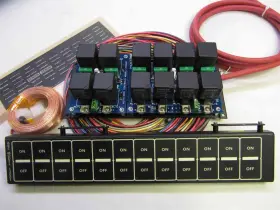 12001d Arc - Auto Rod Controls 12 Switch Flat Touch Control Panel