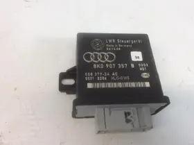 379-24 Audi 09-10 Q5 Headlight Range Control Module Lwr Steuergerat B