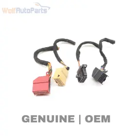 4h0820043l Audi 12-14 A8 Quattro - Ac Climate / Temp Control Wiring Harness Connector Set