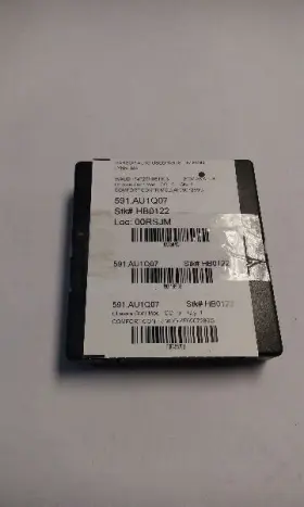 591.au1q07 Audi 2007 A6 Chassis Comfort Control Module