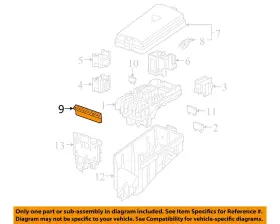 5q0937629g Audi Oem 19-24 Q3 Electrical Fuse Relay-fuse