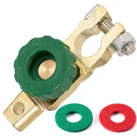 Am200 Automajor Quick Battery Disconnect Switch Top Post With Anticorrosion Washers