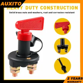 Xpd-dkk-34892 Auxito 1x 1000a Amp Safety Kill Switch Car Master Battery Quick Disconnect Cut/shut Off