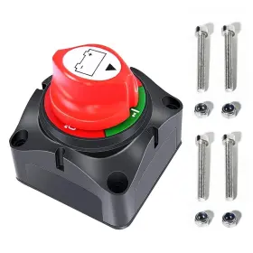Banseko 707713587421 Waterproof Battery Switch 12v Isolator For Marine Rv Boat Car Heavy Duty