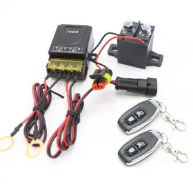 Bcsmmcar 904584357850 Car Battery Disconnect Cut Off Isolator Master Switch With Wireless Remote Control