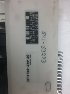 591-53273 Bmw Chassis Ecm Body Control Bcm Fits 01-03 X5 524564