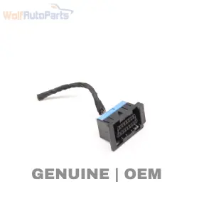 61139252670 Bmw 2011-2012 Alpina B7 Xdrive - Obd Diagnostic Wiring Connector / Socket