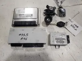 75613282 Bmw 2006 E46 325ci Slev - Security Set Oem Ecu Bcm Alarm Module Lock Key
