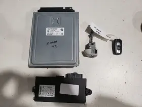 7588186 Bmw 2010 E70 X5m - Ignition Security Set Ecu Cas3 Lock Key Fob Oem