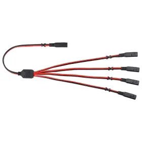 Bolloo 784237660670 Sae Dc Power Automotive Connector Cable Y Splitter 1 To 4