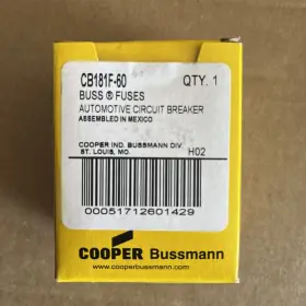 Cb181f-60 Bussmann Automotive Circuit Breaker Fuses