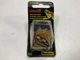 Vp-atc-20id Bussmann Easy Id 20a Fuses Pack Of 10 20 Amp