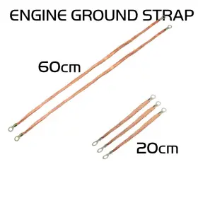 Mtengrstp3p202p60005ua Car Elements Universal Ground Strap Tinned Copper Wire Set Truck Engine Body Frame Connector