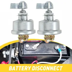 Ch4209 Carautopartshome 2 Pack 125a 12v Racing Master Battery Quick Disconnect Power Cut/shut Off Switch