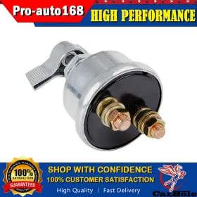 6276 Carbole 12v Master Battery Disconnect Switch Spst Shut Cut Off Nascar Marine Atv 2post