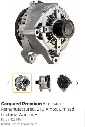 42014a Carquest Bmw Alternator