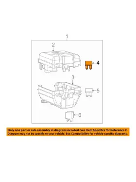 6106573aa Chrysler Oem 15-22 Promaster City Electrical Fuse Relay-mini