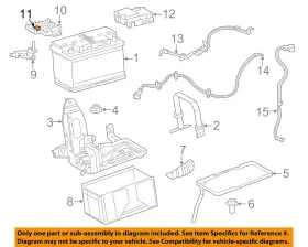 68093581aa Chrysler Oem 15-22 Promaster City Electrical Battery-fuse
