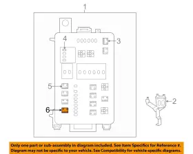68137045aa Chrysler Oem 11-23 300 Challenger Charger Electrical Fuse Relay-fuse