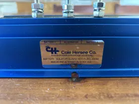 48090 Cole Hersee Like New Co. Battery Isolator Guard Model No.48090 3 - Stud 90 Amp