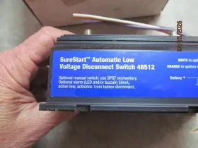 48512 Cole Hersee Automatic Low Voltage Disconnect Switch 150a Free Shipping