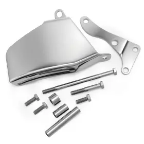 0718 Daola888 Long Water Pump Alternator Bracket Black Compatible With Silver