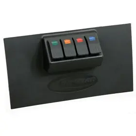 Kj71040bk Daystar Switch Panel 2007-2010 Jeep Wrangler Jk Includes 4 Rocker-styl