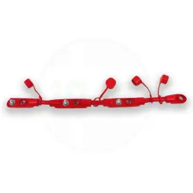 04662 Deka One New 21 Inch Overmolded Four-battery Harness Assembly Red Deka/east Penn