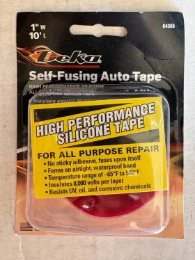 04368 Deka/east Penn Red Self Fusing Silicone Auto Rescue Tape 1 Inch X 10ft Feet Usa Made Ap