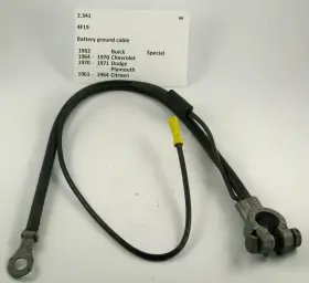 Delco 4f19 1963 Buick Special 1964-1970 Chevrolet New Battery Ground Cable