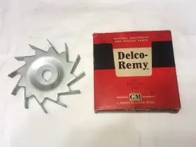 1866400 Delco Remy Nos Generator Fan 1953-1955 Corvette Five Inch Diameter In Original Box
