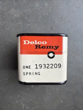 1932209 Delco Remy Nos Starter Spring For 1957- 1962 Chevrolet Impala Or Bel Air And 1960- Gm