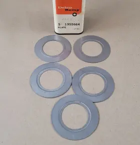1955664 Delco Remy 5 Nos Alternator Bearing Ret. Plates 1962-68 Chevy Pontiac Olds