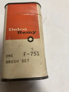 F-751 Delco Remy New Old Stock Corvette And Chevelle Starter Brush Set Sealed F-751 Delco Remy New Old Stock Corvette And Chevelle Starter Brush Set Sealed