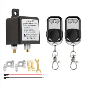 1201e Dieserc Wireless Remote Control Battery Disconnect Switch Dc 12v 200a Relay