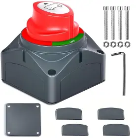 Master48v Dluobu 766157758187 Battery Disconnect Switch 12v Waterproof