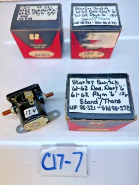 Ss-578 Dodge Nos Starter Solenoid Ss-45 56 57 58 59 60 61 62 63 64 C17-7