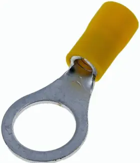 638-211 Dorman/autograde 12-10 Gauge Ring Terminal 3/8 Inch Yellow