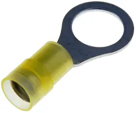84135 Dorman/conduct-tite 12-10 Gauge Ring Terminal 3/8 Inch Yellow