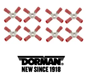 85584 Dorman/conduct-tite 8 Pieces 4-way Terminal Connector 20-18 Gauge