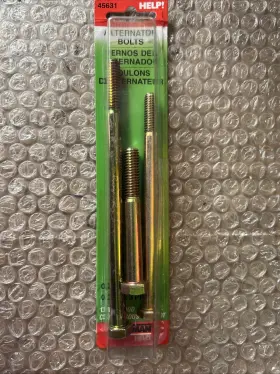 45631 Dorman Help 3 Piece Alternator Bolt Assortment. Made In Canada