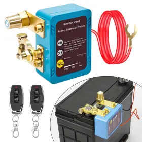 Dkq001 Dzsscy 12v 240a Remote Battery Disconnect Switch Anti-theft Car Kill